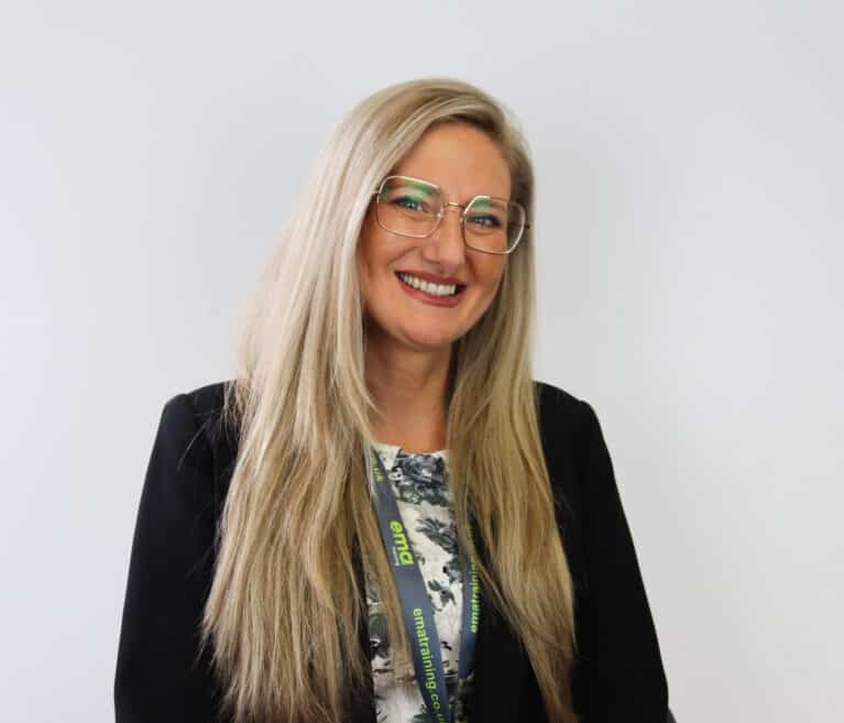 EMA's Payroll |Accountancy Programme Lead, Paula, smiling.