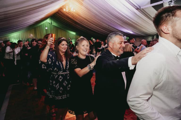EMA Awards: conga line Shane Angela